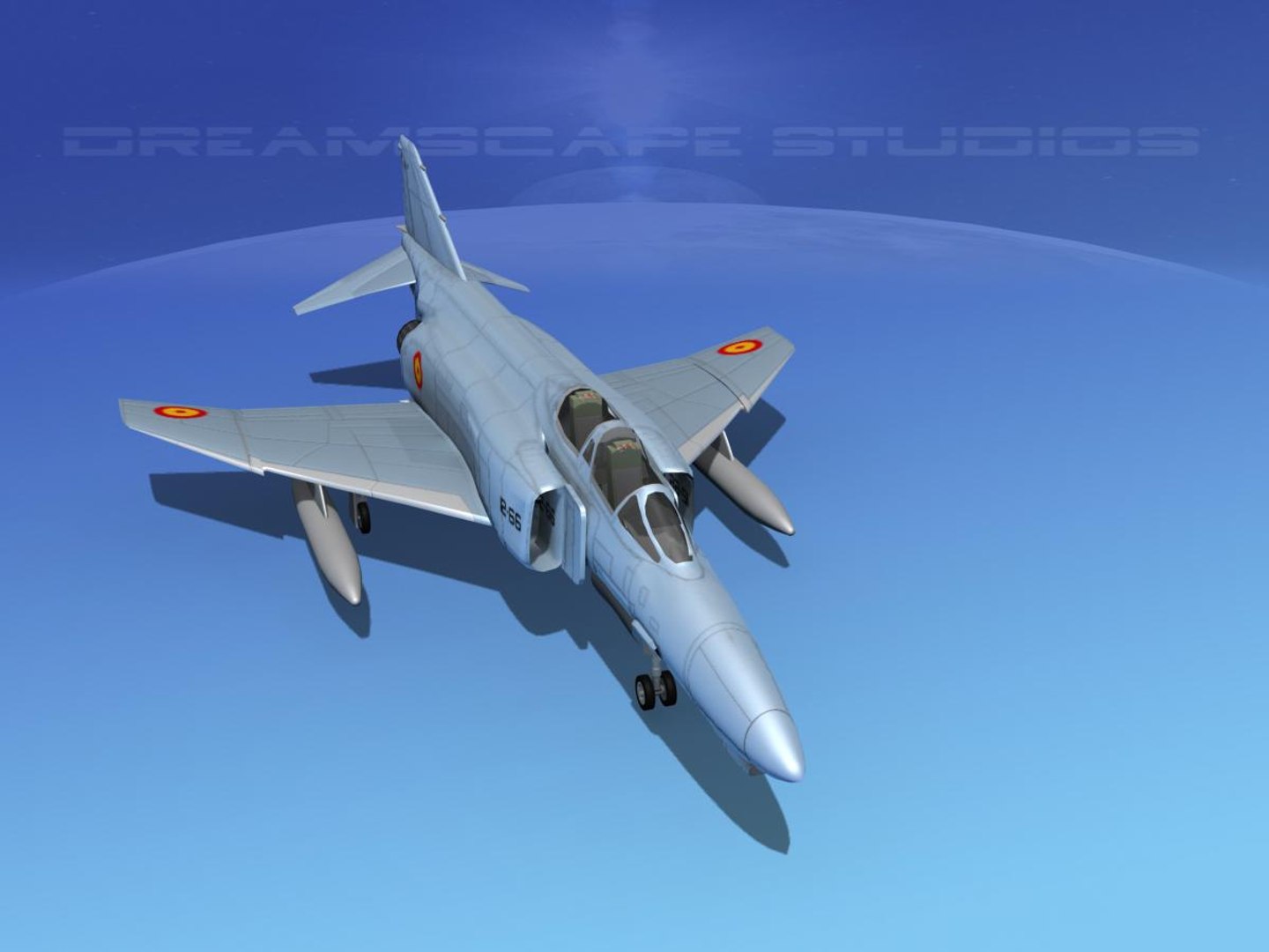 Mcdonnell douglas f-4 phantom 3D model - TurboSquid 1319916