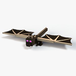Minecraft Baby Ender Dragon 3D