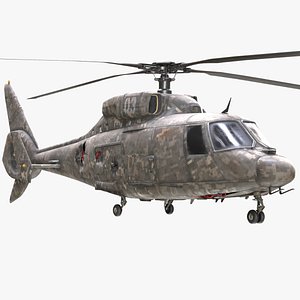 3D Military Helicopter