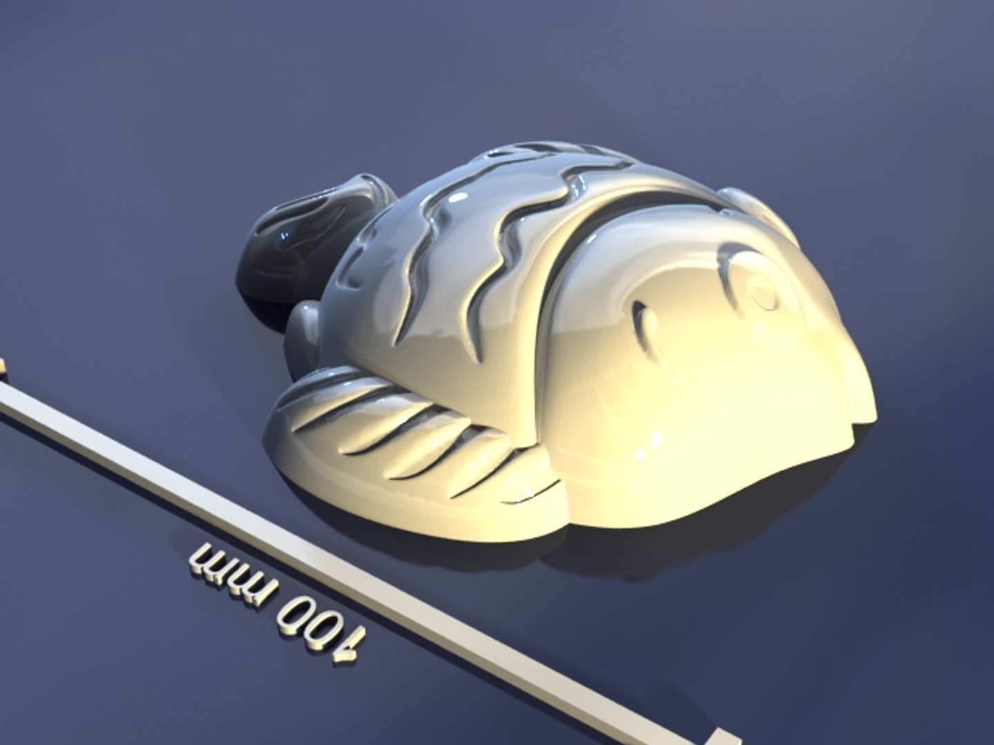 3d Model Fish Mold Hand