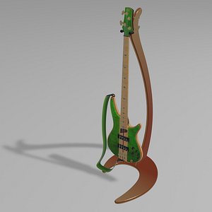 3D model guitar