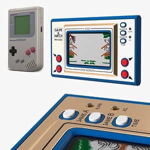 Nintendo Retro Game Consoles Collection model
