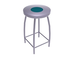 Steel Stool 3D