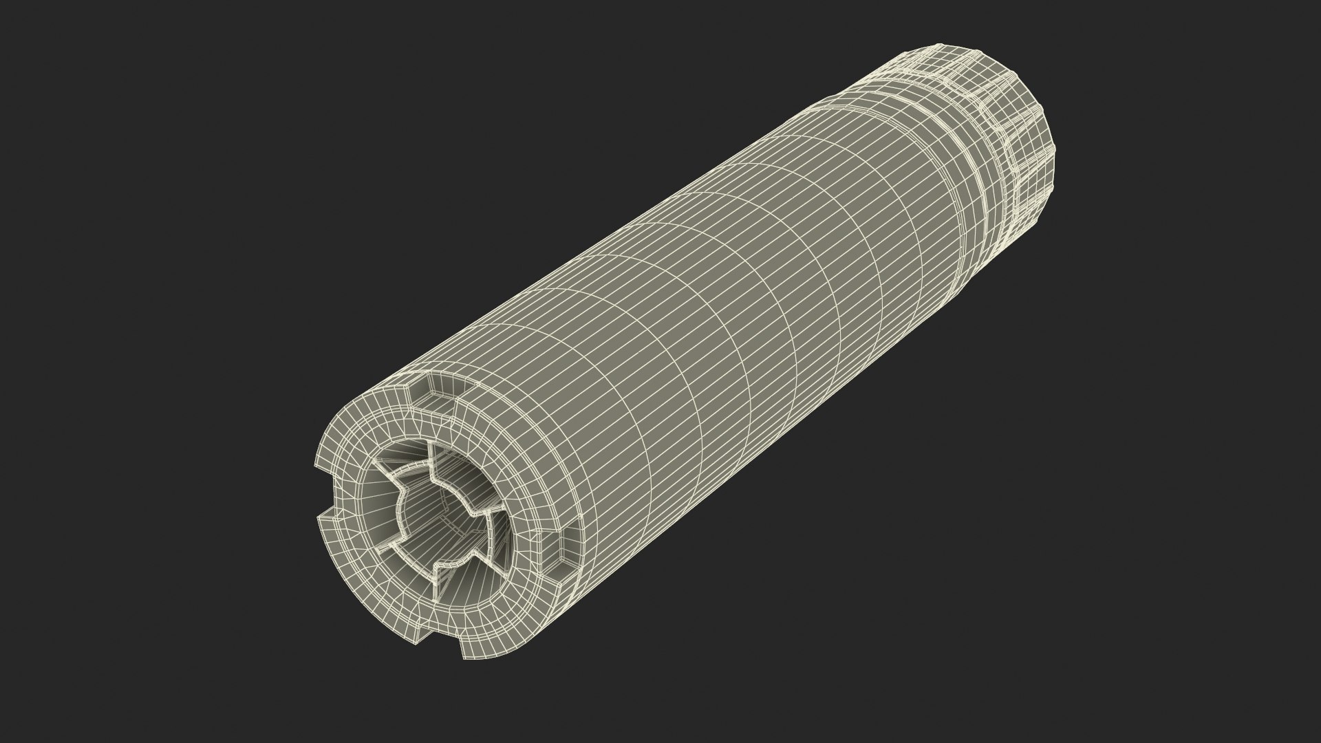 Moderator Silencer 3D Model - TurboSquid 2246284