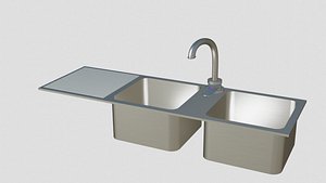 kitchen sink 3D model