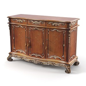 jumbo classic baroque 3d model