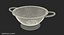 Colander Stainless Steel 3D Model