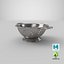 Colander Stainless Steel 3D Model