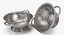 Colander Stainless Steel 3D Model