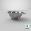 Colander Stainless Steel 3D Model