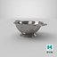 Colander Stainless Steel 3D Model