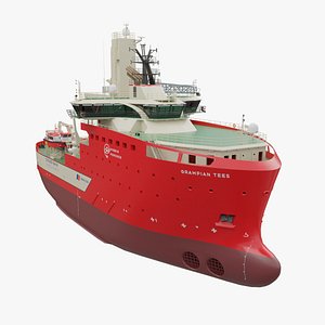 3D Service Operation Vessel