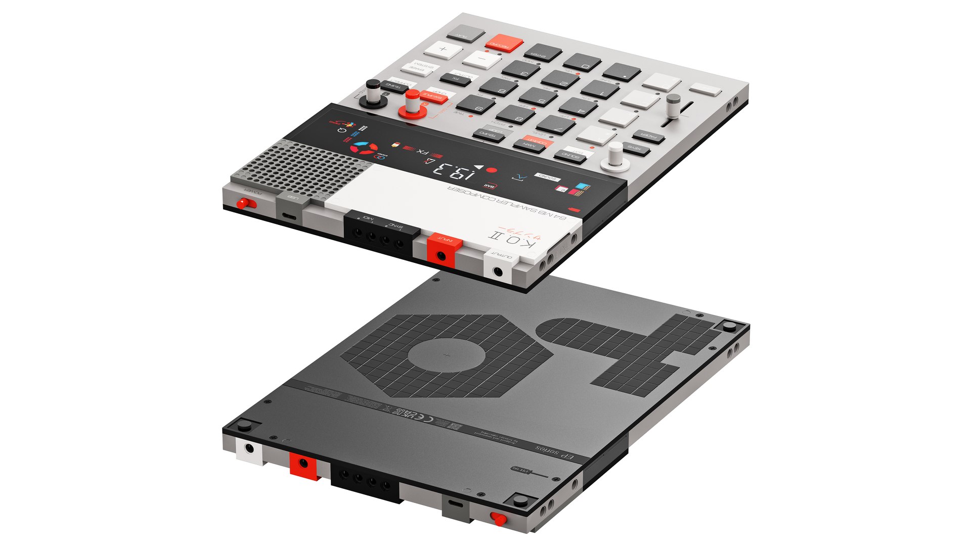3D model Teenage engineering EP-133 KO II https://p.turbosquid.com/ts-thumb/yv/NXZzYc/jb/16/jpg/1711065730/1920x1080/fit_q87/98a66a69e108f36db8371d49a1e6c3c827942202/16.jpg