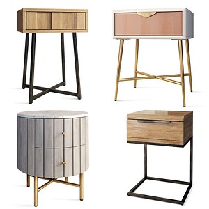 Nightstand Lacey Ohara Bronx Piano by Next-Furniture 3D