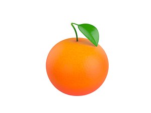 Free Orange Fruit 3D Models for Download