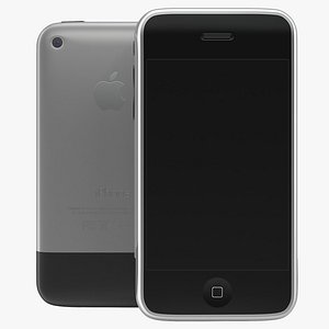 apple iphone 2 3g 3d model
