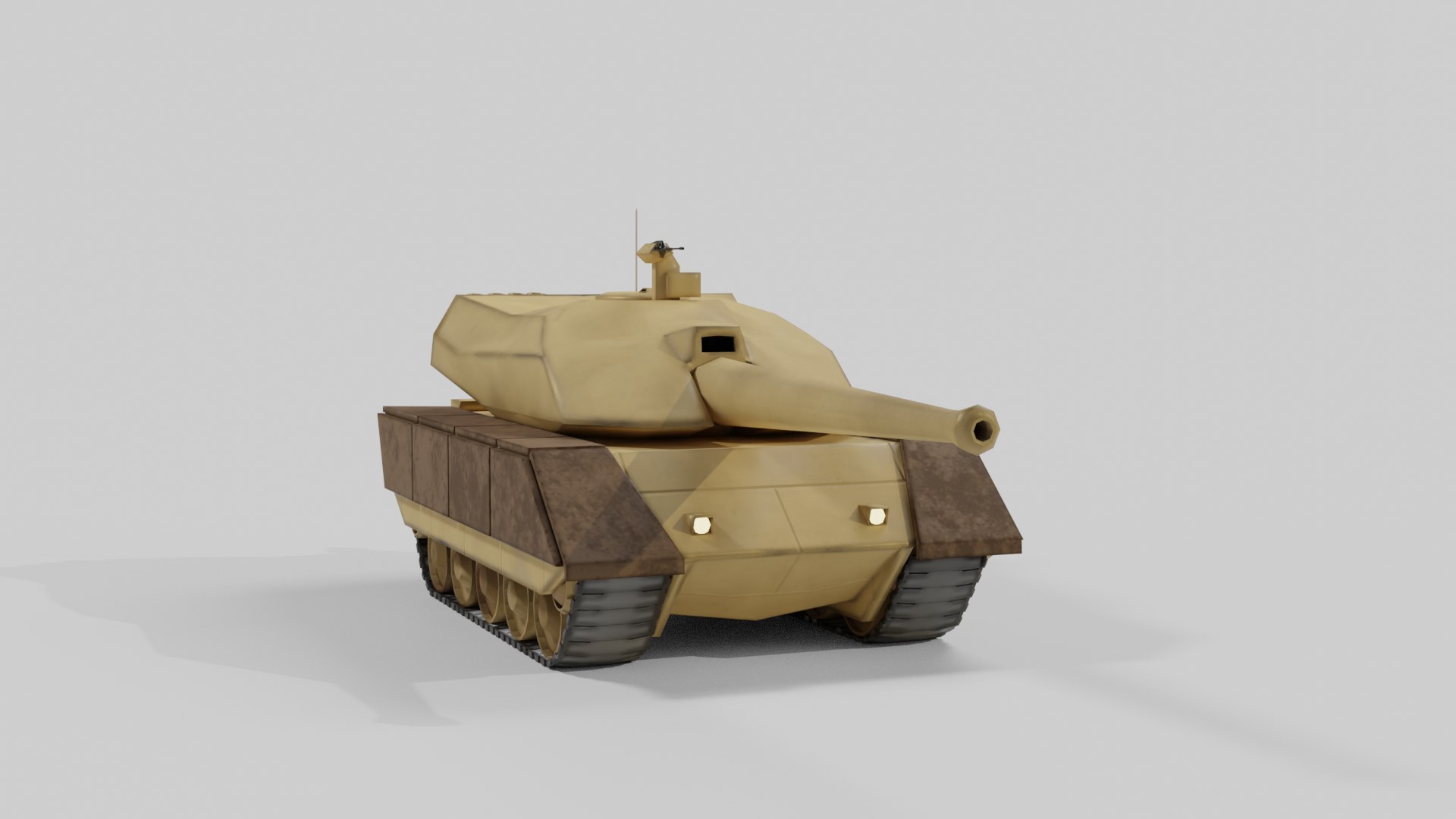 Tank 3D Model - TurboSquid 2115089
