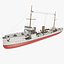 steamships ship 3d obj
