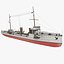 steamships ship 3d obj
