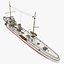 steamships ship 3d obj