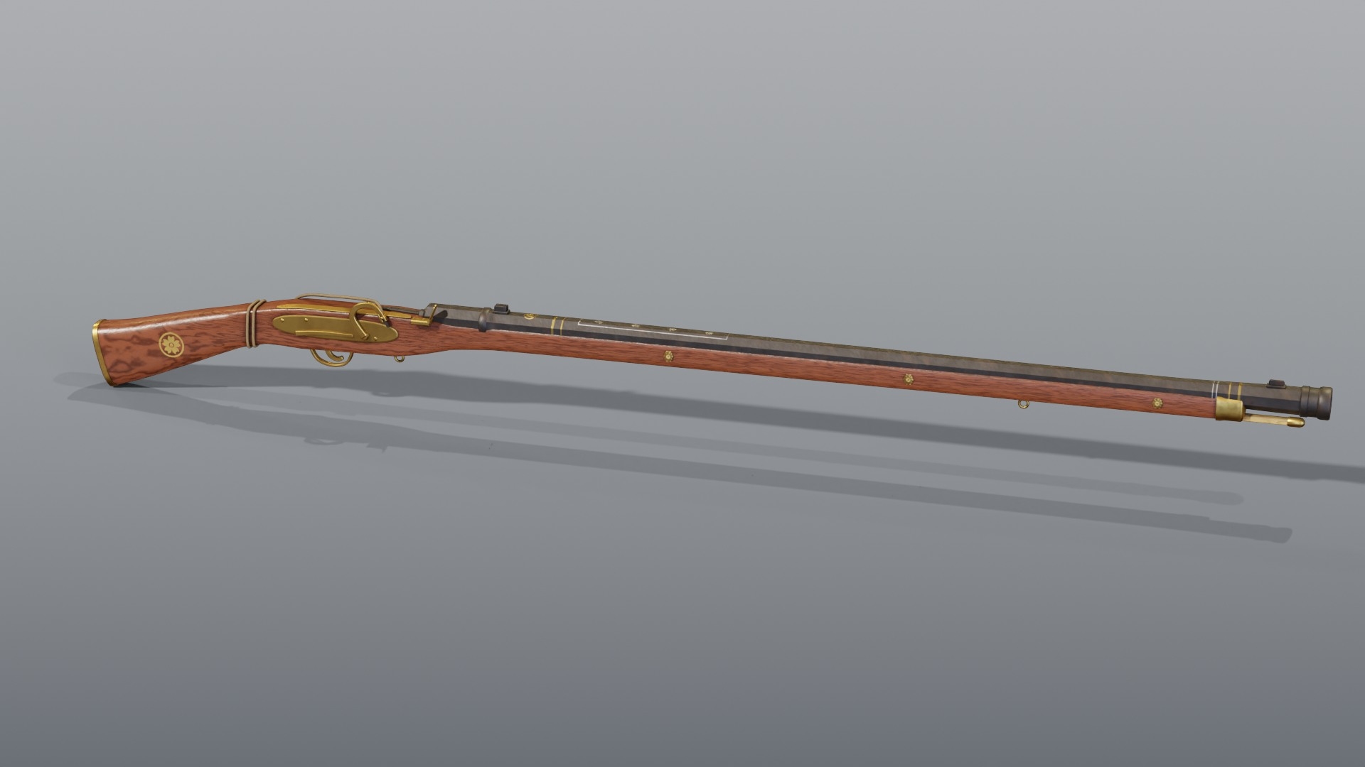 Japanese Tanegashima Matchlock Arquebus PBR 3D model https://p.turbosquid.com/ts-thumb/yv/XhCUGH/Ar/japtanegashima_turntable/jpg/1791492177/1920x1080/turn_fit_q99/f63638bcfcaddc3e1a8ccabccabd83b38143a2b6/japtanegashima_turntable-1.jpg