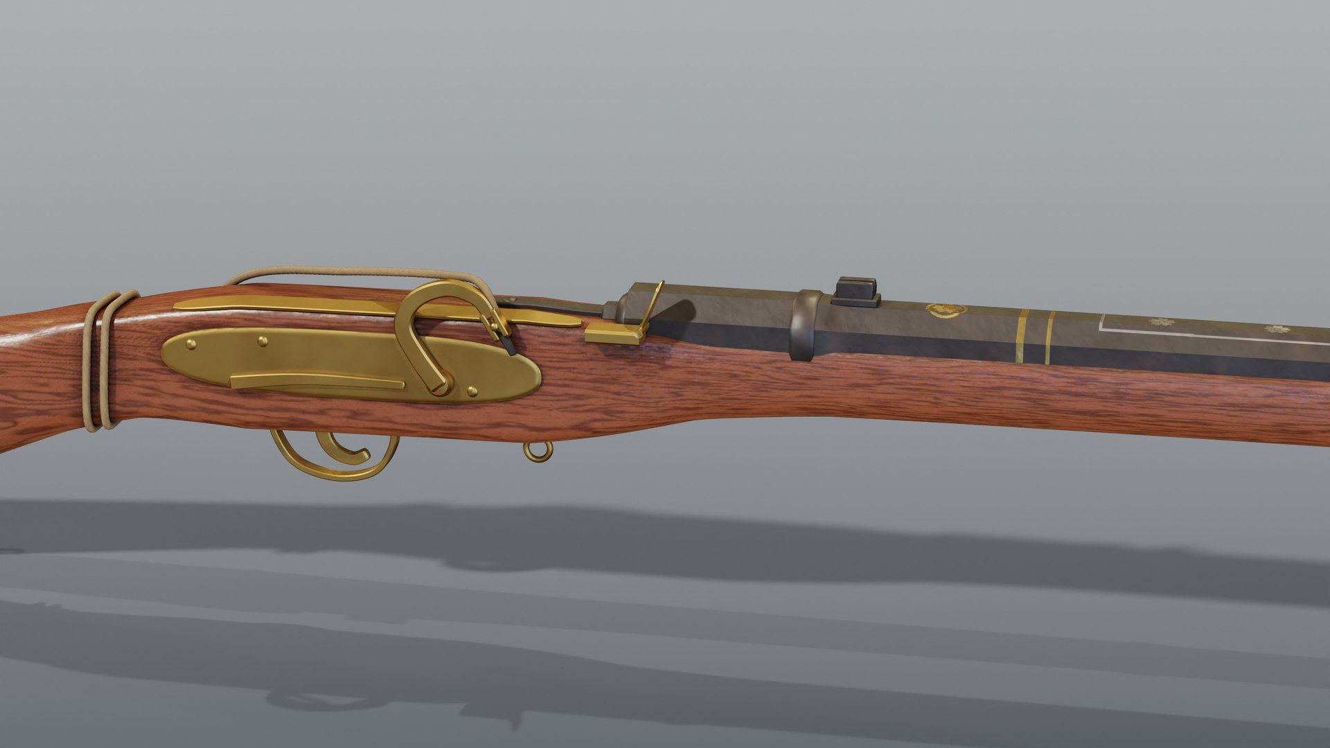 Japanese Tanegashima Matchlock Arquebus PBR 3D model https://p.turbosquid.com/ts-thumb/yv/XhCUGH/OD/05_japtanegashima_05_lock/jpg/1791492141/1920x1080/fit_q87/b24f5497ca5501a14c1669da126e8d55d5ba6f78/05_japtanegashima_05_lock.jpg