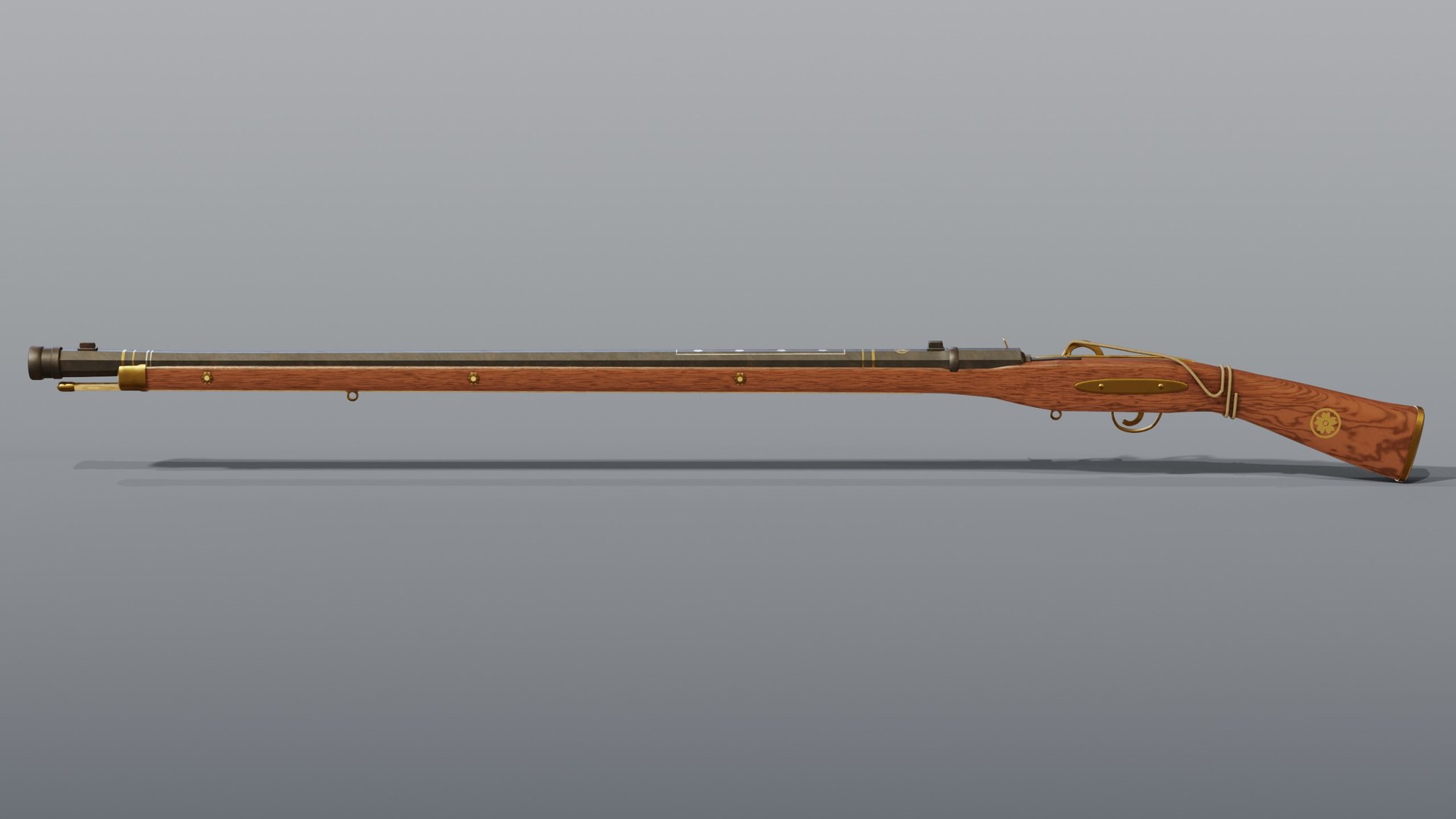 Japanese Tanegashima Matchlock Arquebus PBR 3D model https://p.turbosquid.com/ts-thumb/yv/XhCUGH/e5/04_japtanegashima_04_back/jpg/1791492134/1920x1080/fit_q87/f77af04111cbf127d950dfa8c605ad57c88fcc57/04_japtanegashima_04_back.jpg