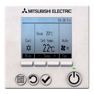 control panel mitsubishi electric 3d model