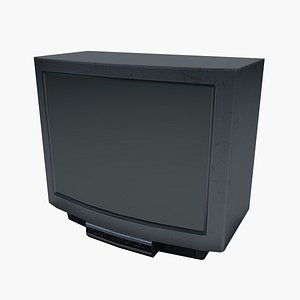 3d 3ds old crt television