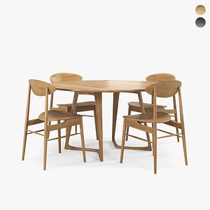 Lotus Chair Twist Oval 140 Table 2013