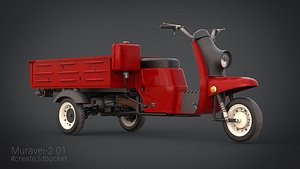 muravei soviet cargo 3d model