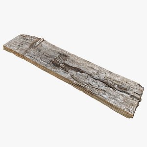 Wooden Realistic Plank 03