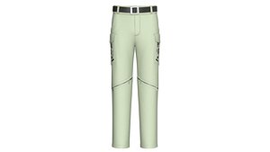 Men Printed Cargo Pocket Pant