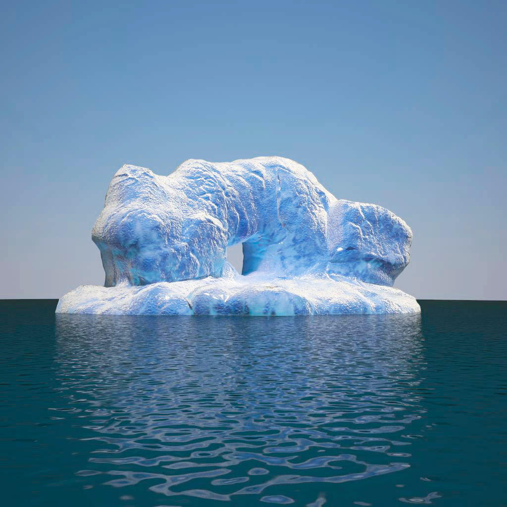3D iceberg ice - TurboSquid 1158525