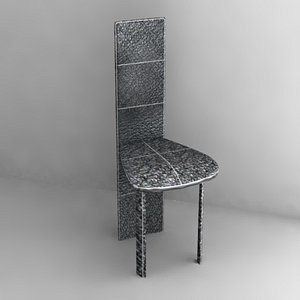 3d modern chair model