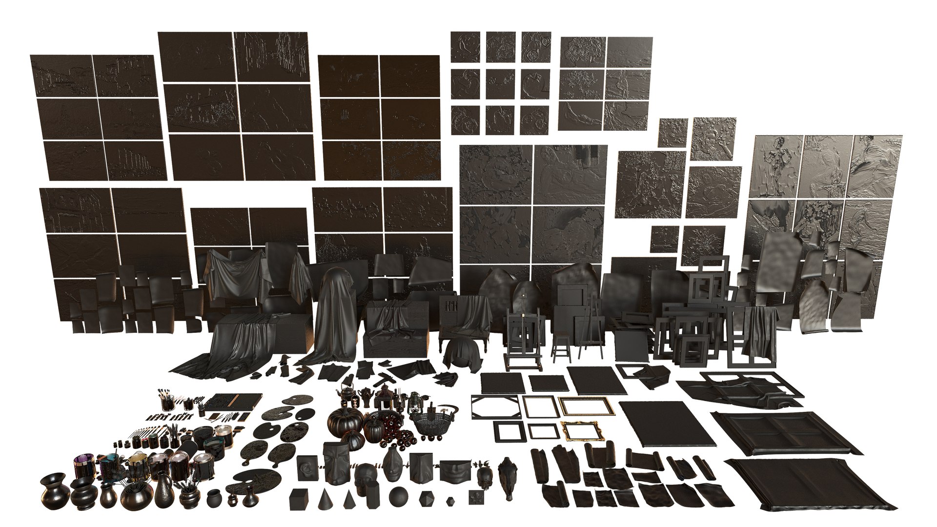 Artist Studio Pack 400 3D model https://p.turbosquid.com/ts-thumb/yv/mNYTUd/9R/artiststudiopack4005/jpg/1753519426/1920x1080/fit_q87/8efb4e41b57df8e5a52291ddd8a1fcb3809be2d7/artiststudiopack4005.jpg