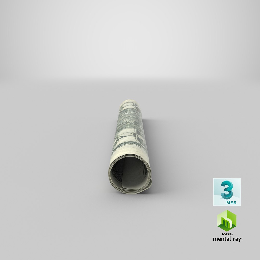 single tightly rolled dollar 3D model https://p.turbosquid.com/ts-thumb/yv/oFlMfo/1YFT7I0l/qa_camera_full_frame_0/png/1522119747/1920x1080/fit_q87/b41bed2bb04a6dfc92307da2c994df3653b6dd94/qa_camera_full_frame_0.jpg