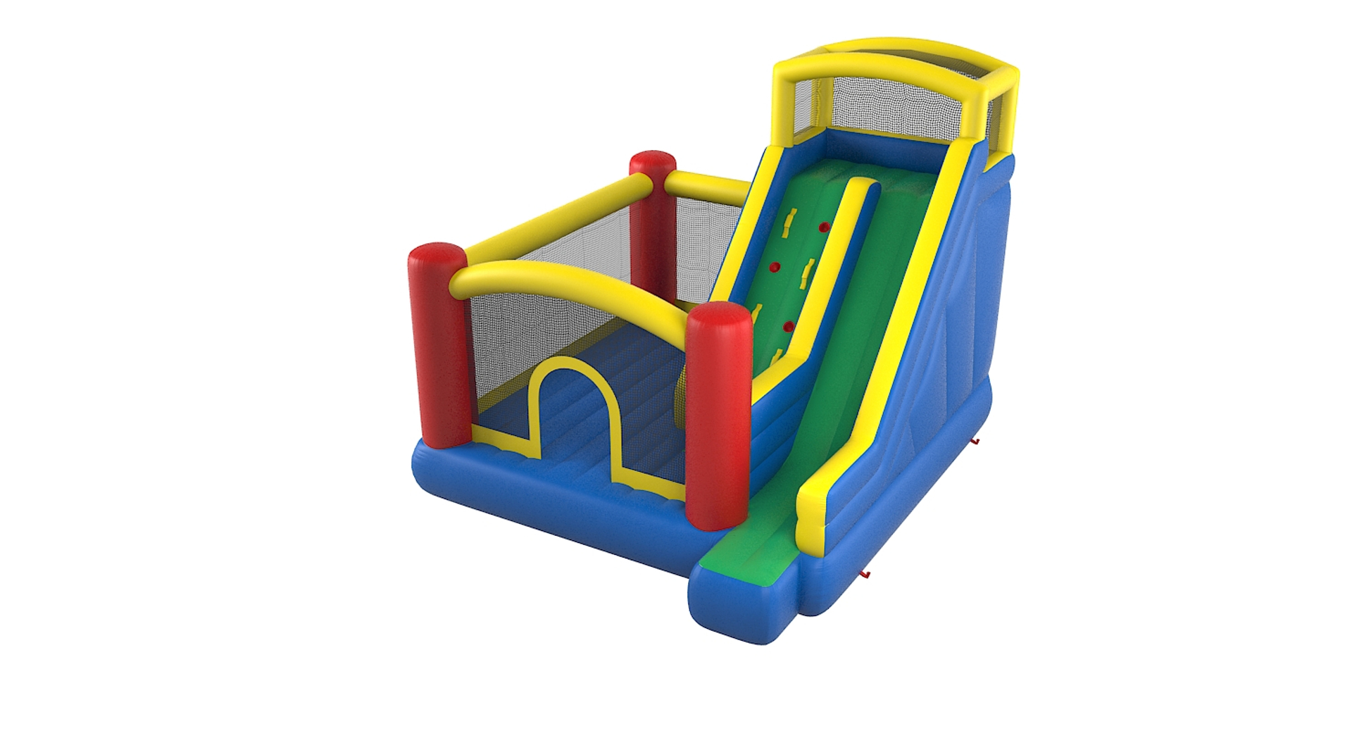 Jump Slide Big Bouncer 3D Model - TurboSquid 1237786