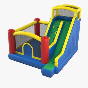 jump slide big bouncer 3D model