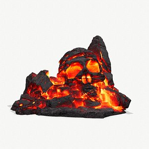 Skull Rock 3D model