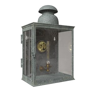 3D Jamb wall lantern benson