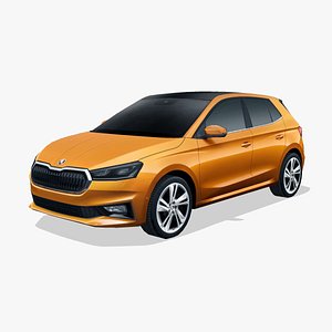 3D Skoda Fabia 2022