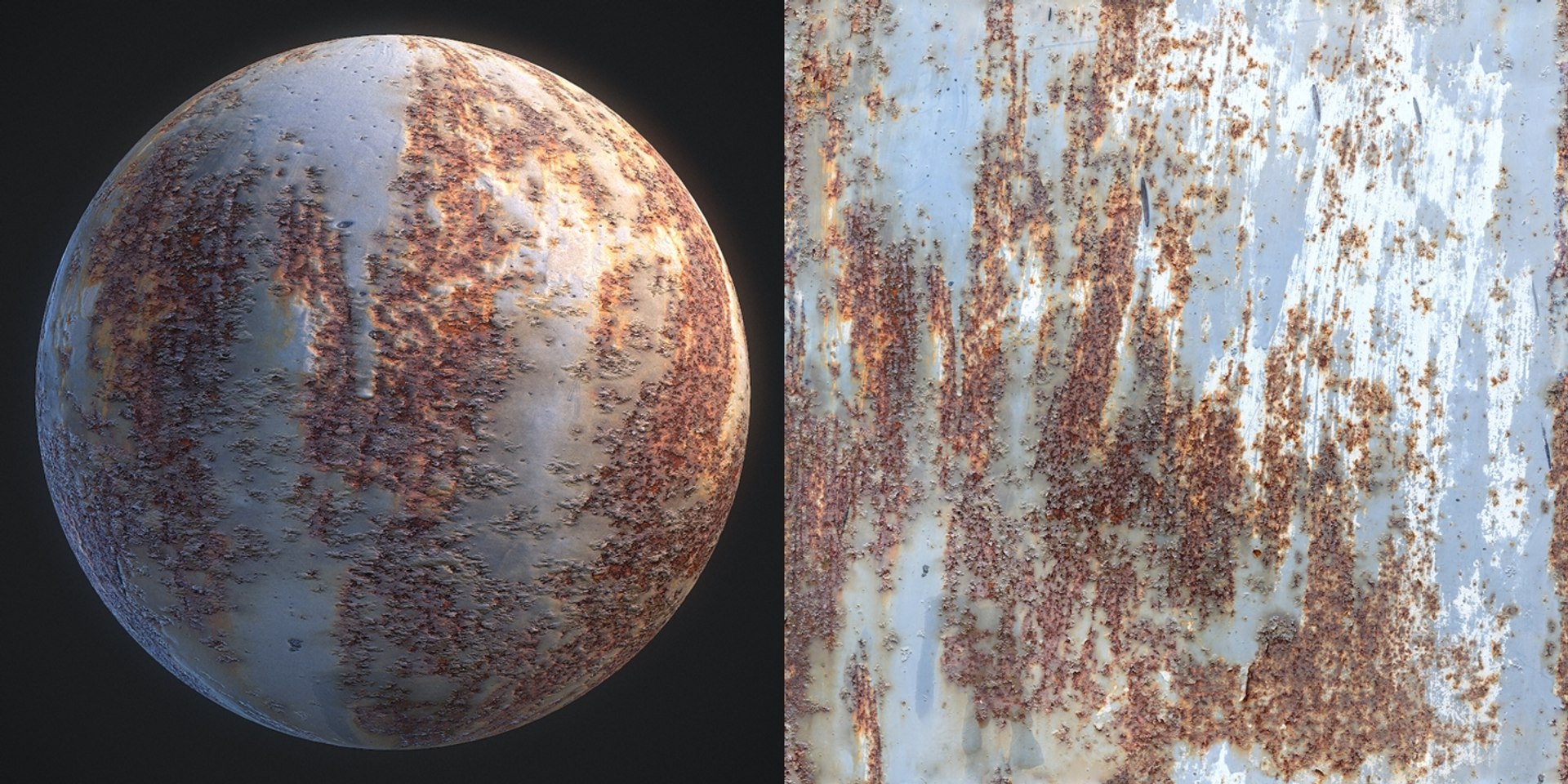 3D Pack Of 32 Seamless Rust Metal PBR Texture Model - TurboSquid 1847670