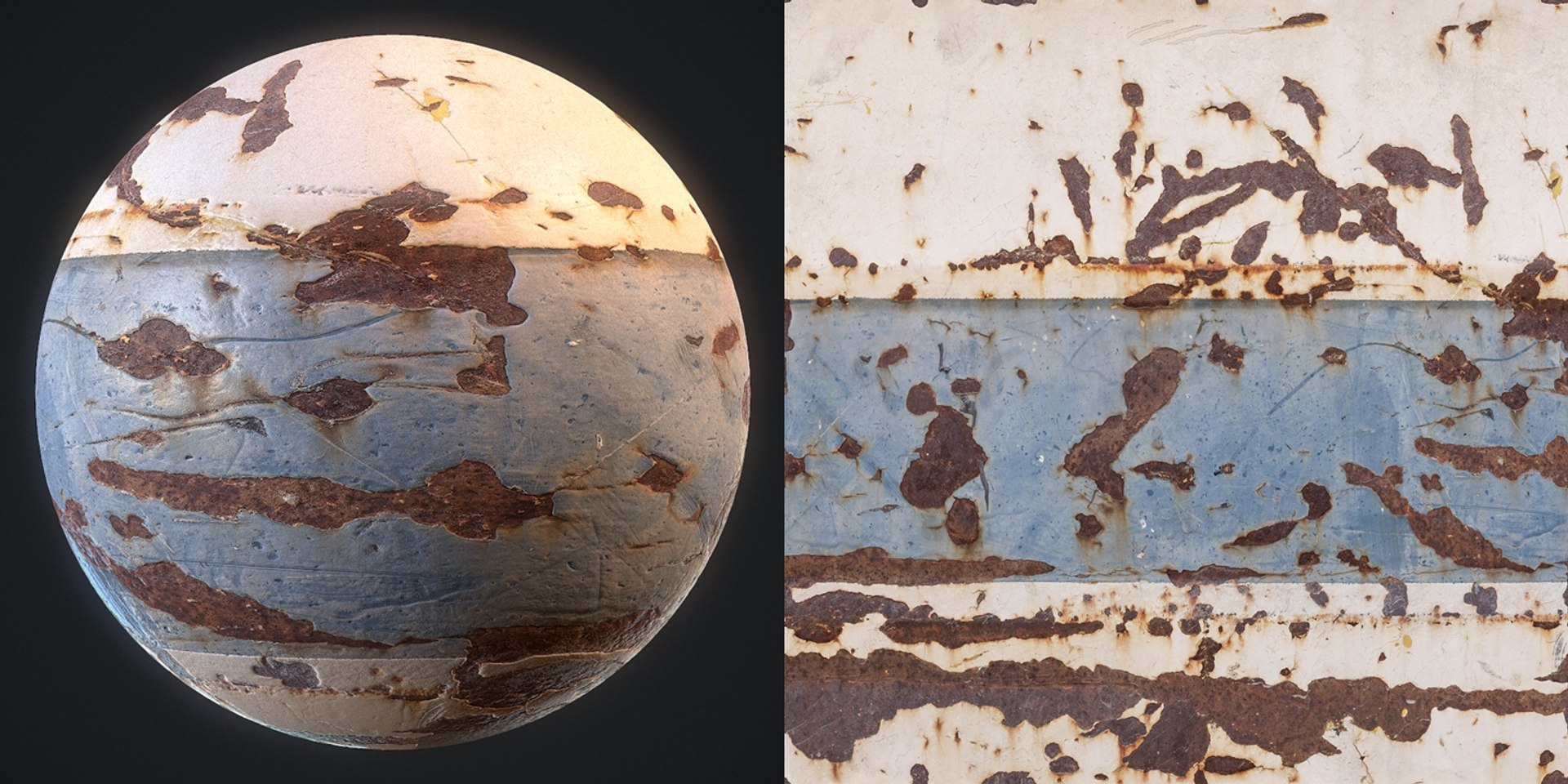 3D Pack Of 32 Seamless Rust Metal PBR Texture Model - TurboSquid 1847670