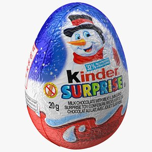 Kinder Surprise Christmas Chocolate Egg