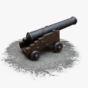 Vintage-Cannon 3D model
