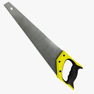 3D model hand saw