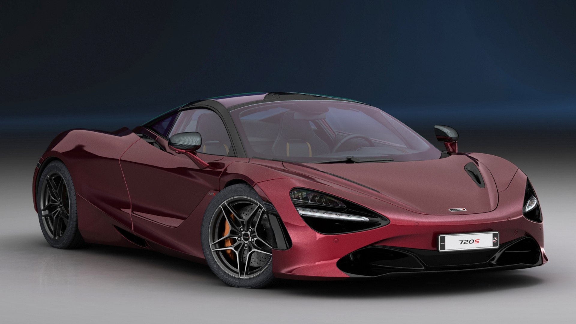 Mclaren 720s 2019 interior model - TurboSquid 1335658