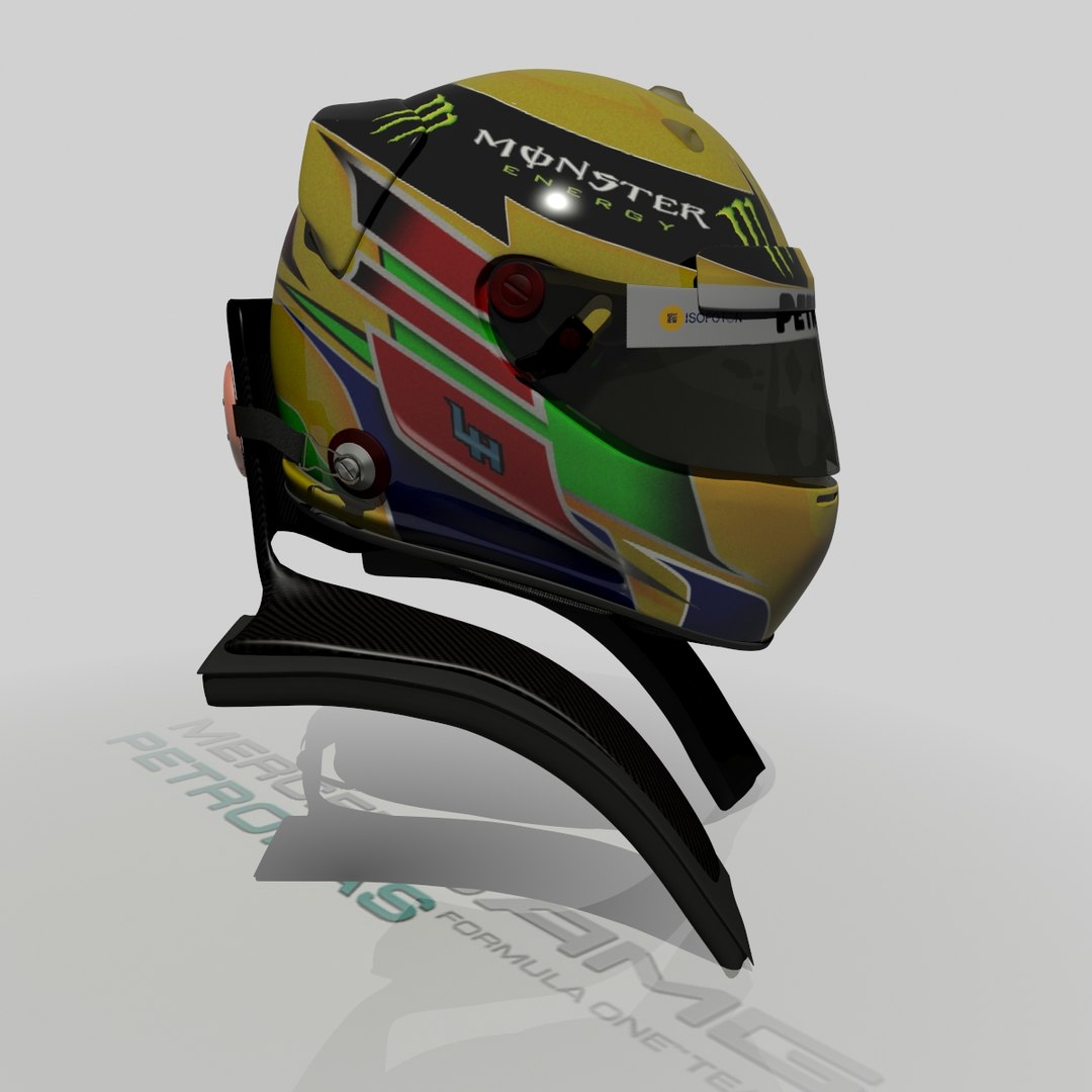 3d Model Formula Lewis Hamilton 2013