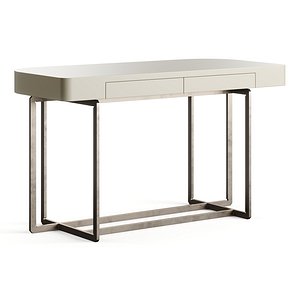 Flexform Carmaduke Wood Lacquer Console 3D